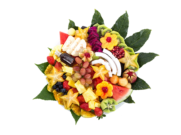 מגש פירות עסקית קוטר 30