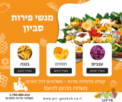 מגשי פירות סביון