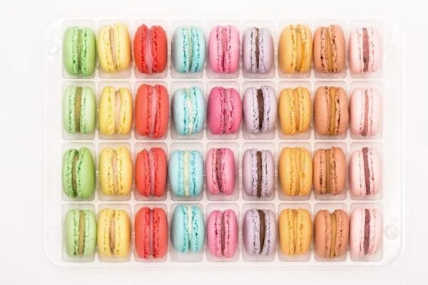 מארז מקרונים 36 יחידות