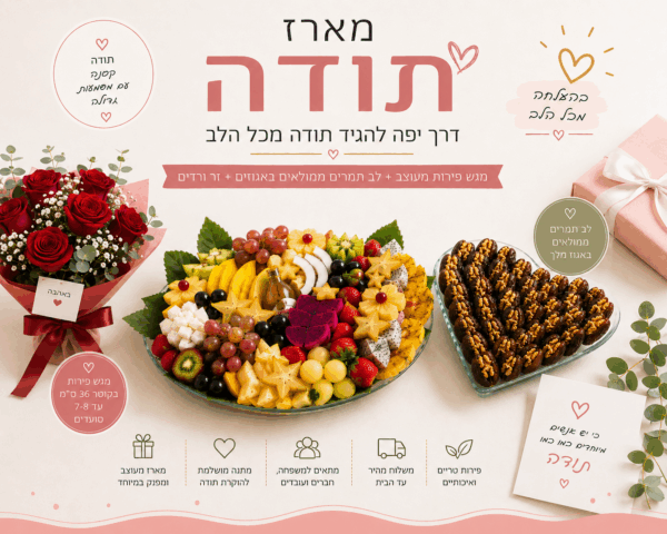 מארז תודה בינוני