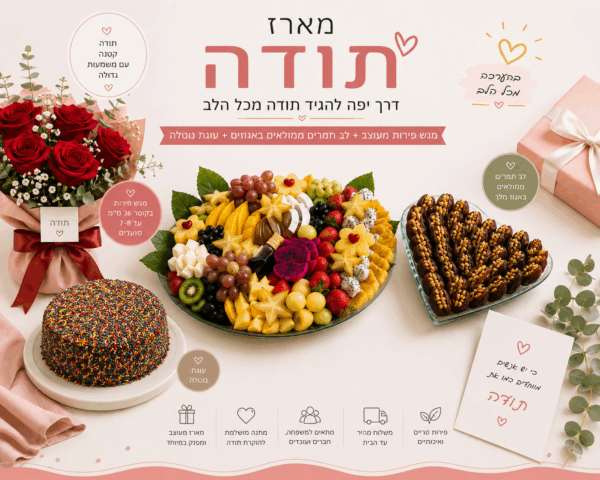 מארז תודה גדול